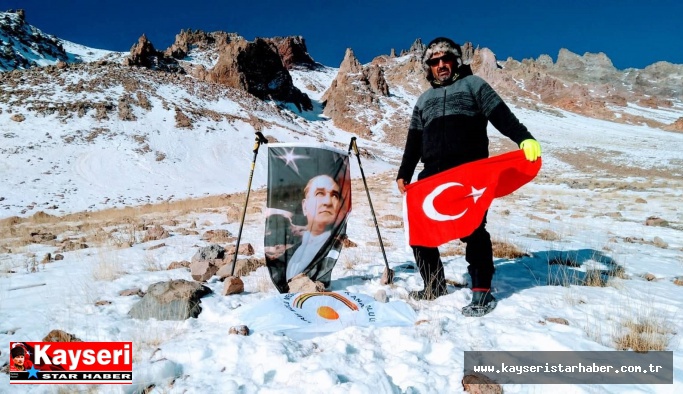 Erciyes Dağı'na Anlamlı Tırmanış