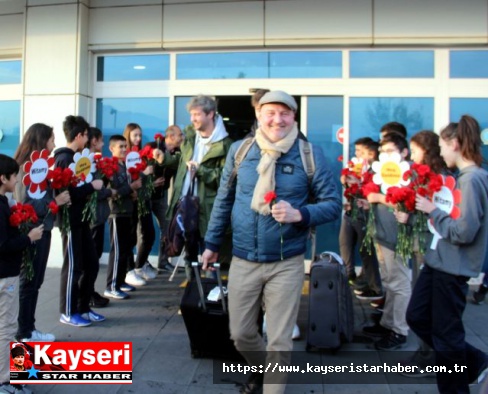 Erciyes'e 170 Polonyalı turist geldi