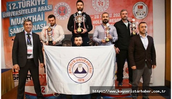 ERÜ, Türkiye Şampiyonu oldu