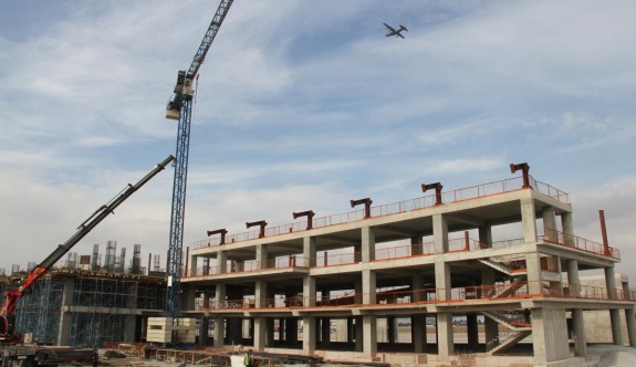 Kayseri Havalimanı Ve Terminal Binası İnşaatı Yükseliyor