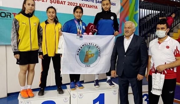 Türkiye Şampiyonası'ndan Kayseri'ye 2 Altın Madalya