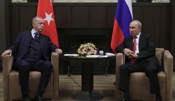 Cumhurbaşkanı Erdoğan, Rusya Devlet Başkan Putin İle Görüştü