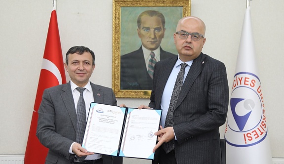 ERÜ ile Eti Maden İşletmeleri Genel Müdürlüğü Arasında İşbirliği Protokolü İmzalandı