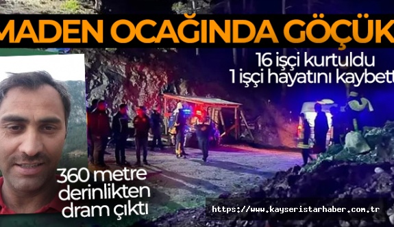 16 Madencinin Canını Kurtardığı Göçükte Operatör Hayatını Kaybetti
