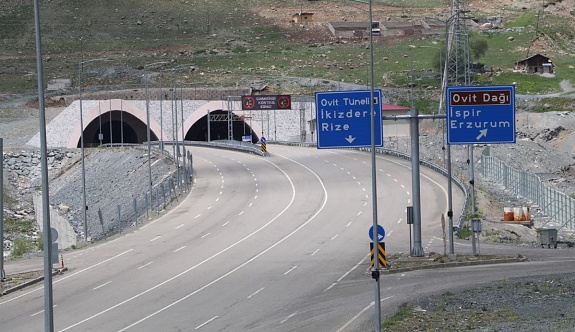 Ovit Tüneli ile Ulaşım Rize-Erzurum Arasında 4 Yıldır Yaz Kış Aksamıyor