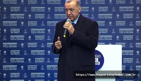 Cumhurbaşkanı Erdoğan Sultangazi mitinginde konuştu