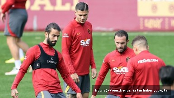 Galatasaray, Kayserispor maçı için hazır
