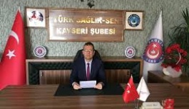 TÜRK SAĞLIK-SEN Kayseri Şube Başkanı Kamil Ünal’ın 15.03.2021 Tarihli Basın Açıklaması