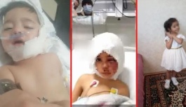 Pitbull Saldırısına Uğrayan Minik Asiye'den ilk Hastane Fotoğrafı Geldi