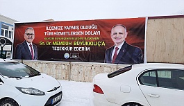 Başkan Büyükkılıç'a Yahyalı Belediyesi Öztürk'ten ''Pankartlı'' Teşekkür