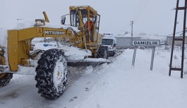 Kayseri'de Kardan Kapanan 78 Mahalle Yolu Ulaşıma Açıldı