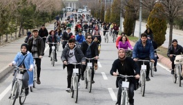 ERÜ’de pedallar 8 Mart Dünya Kadınlar Günü İçin Çevrildi