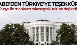 Rusya ile mahkum takasındaki rolü için ABD'den Türkiye'ye Teşekkür