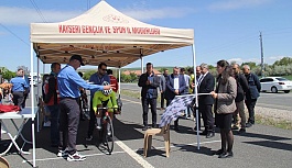 Türkiye Yol Bisiklet Şampiyonası'nın 5. Etabı Kayseri'de Yapıldı