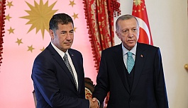 Cumhurbaşkanı Erdoğan ile Sinan Oğan'ın Dolmabahçe'deki görüşmesi sona erdi