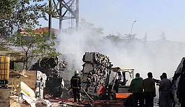 Kayseri Organize Sanayi Bölgesindeki Keçe Fabrikasında Yangın