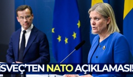 İsveç'ten NATO Açıklaması