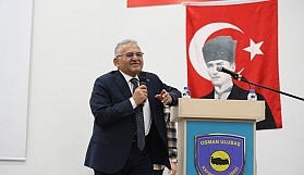 Başkan, Büyükkılıç  Kariyer Günleri'ne Osman Ulubaş Fen Lisesi İle Devam Etti